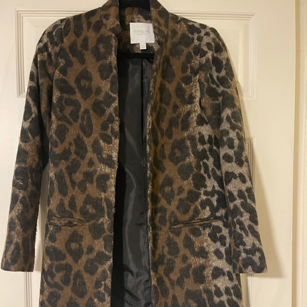 Leopard coat
